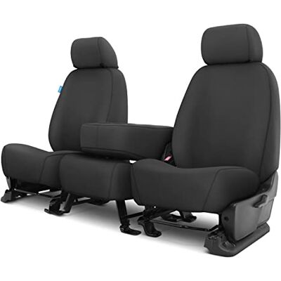Covercraft SS3374PCCH maßgefertigte Vordersitzbezüge – Polycotton-Stoff, anthrazit-schwarz Covercraft SS3374PCCH maßgefertigte Vordersitzbezüge – Polycotton-Stoff, anthrazit-schwarz