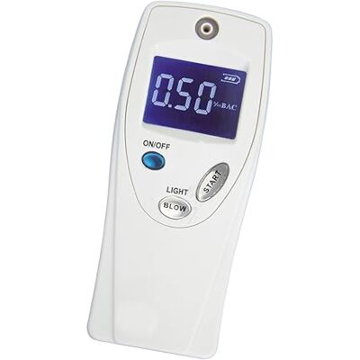 GIMA Alkoholtester mit Display, kompaktes und tragbares Alkoholmessgerät, schnell, nur wenige Sekunden, hintergrundbeleuchtetes Display. GIMA Alkoholtester mit Display, kompaktes und tragbares Alkoholmessgerät, schnell, nur wenige Sekunden, hintergrundbeleuchtetes Display.