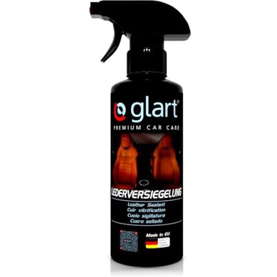 Glart 45LV Lederversiegelung – 500 ml Spray für Glattleder im Auto & Haushalt – schützt und pflegt Ledersitze, Cockpit, Sofa – UV-Schutz, Farbauffrischung & seidig-mattes Finish – Made in Germany Glart 45LV Lederversiegelung – 500 ml Spray für Glattleder im Auto & Haushalt – schützt und pflegt Ledersitze, Cockpit, Sofa – UV-Schutz, Farbauffrischung & seidig-mattes Finish – Made in Germany