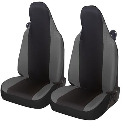 LUPEXSHOP Lupex shop - Italienischer Autositzbezug - Schwarz Grau - Autositzbezug LUPEXSHOP Lupex shop - Italienischer Autositzbezug - Schwarz Grau - Autositzbezug