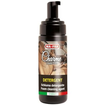 Mafra , Charme Reinigungsmittel, Auto Innenraum Leder Reinigungsschaum, seine Neutrale Formel Tiefenreinigung löst Schmutz Hinterlässt Oberflächen sauber für eine Lange Zeit, Größe 150ml Mafra , Charme Reinigungsmittel, Auto Innenraum Leder Reinigungsschaum, seine Neutrale Formel Tiefenreinigung löst Schmutz Hinterlässt Oberflächen sauber für eine Lange Zeit, Größe 150ml
