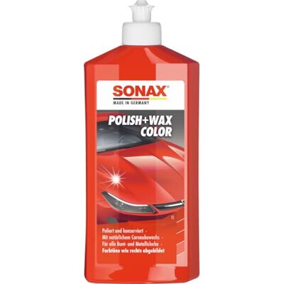 SONAX 296000 Autopolitur und Wachs - Rot - Autopolitur und Wachs SONAX 296000 Autopolitur und Wachs - Rot - Autopolitur und Wachs