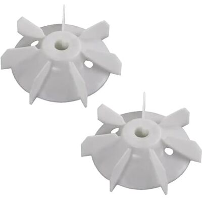 cyclingcolors 2x lüfterrad elektromotor kunststoff kompressor ventilator lüfterflügel welle laufradmotor, 130mm x 19,2mm cyclingcolors 2x lüfterrad elektromotor kunststoff kompressor ventilator lüfterflügel welle laufradmotor, 130mm x 19,2mm