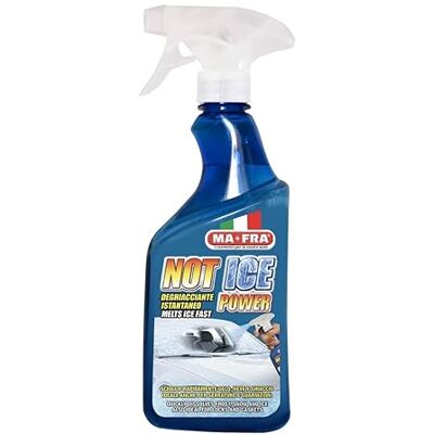 Mafra , Not Ice Power, flüssiger Sofortenteiser, einfach und schnell in der Anwendung, geeignet für alle Glas- und Fensterflächen von Autos, Menge 500 ml Mafra , Not Ice Power, flüssiger Sofortenteiser, einfach und schnell in der Anwendung, geeignet für alle Glas- und Fensterflächen von Autos, Menge 500 ml