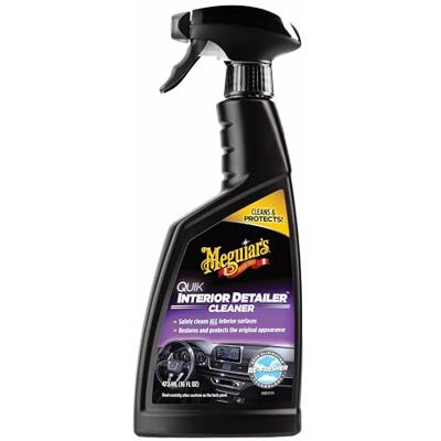 Meguiar's G13616EU Quik Detailer Interior Innenraumreiniger Autoreinigung Frischeduft Kunststoffreiniger Für alle Oberflächen Cockpitpflege Auto Displayreiniger 473ml Meguiar's G13616EU Quik Detailer Interior Innenraumreiniger Autoreinigung Frischeduft Kunststoffreiniger Für alle Oberflächen Cockpitpflege Auto Displayreiniger 473ml