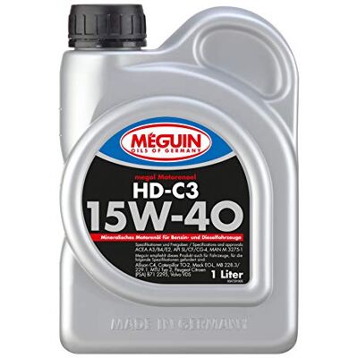 Meguin Megol HD-C3 SAE 15W-40 - Motoröl Meguin Megol HD-C3 SAE 15W-40 - Motoröl