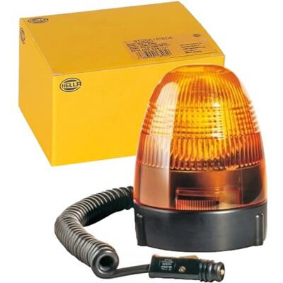 HELLA 2RL 007 337-021 Halogen Rundumleuchte KL Rotafix 12V gelb (amber) Magnetbefestigung Kabel: 2500mm Stecker: DIN ISO 4165 für Traktor, LKW, Gabelstapler HELLA 2RL 007 337-021 Halogen Rundumleuchte KL Rotafix 12V gelb (amber) Magnetbefestigung Kabel: 2500mm Stecker: DIN ISO 4165 für Traktor, LKW, Gabelstapler