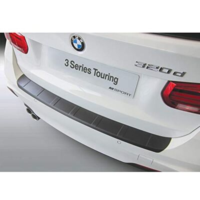 RGM ABS Heckstoßstangenschutz kompatibel mit BMW 3er F31 Touring 2012-2019 'M-Sport' 'Ribbed' Schwarz, Mattschwarz RGM ABS Heckstoßstangenschutz kompatibel mit BMW 3er F31 Touring 2012-2019 'M-Sport' 'Ribbed' Schwarz, Mattschwarz