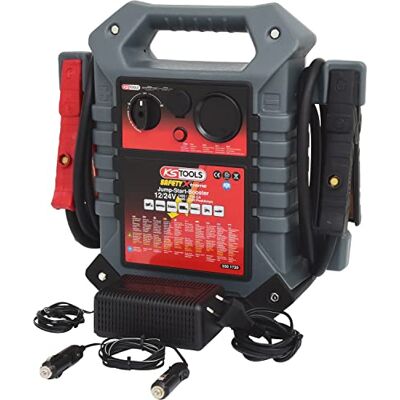 KS Tools 550.1720 12 V + 24 V Batterie-Booster, mobiles Starthilfegerät 1400 A KS Tools 550.1720 12 V + 24 V Batterie-Booster, mobiles Starthilfegerät 1400 A