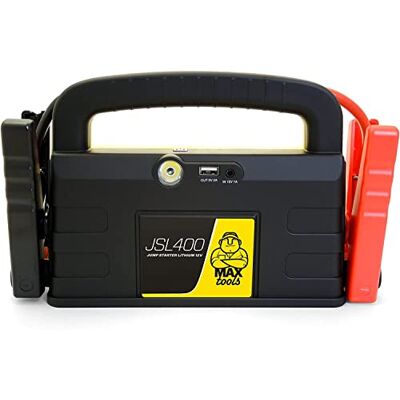 MAXTOOLS JSL400 - Notfall-Auto-Startgerät 2400A, 12V, tragbar MAXTOOLS JSL400 - Notfall-Auto-Startgerät 2400A, 12V, tragbar