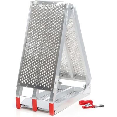 Wiltec - 270 kg 3-fach Ramp - Antirutsch - Aluminium - Ramp Wiltec - 270 kg 3-fach Ramp - Antirutsch - Aluminium - Ramp