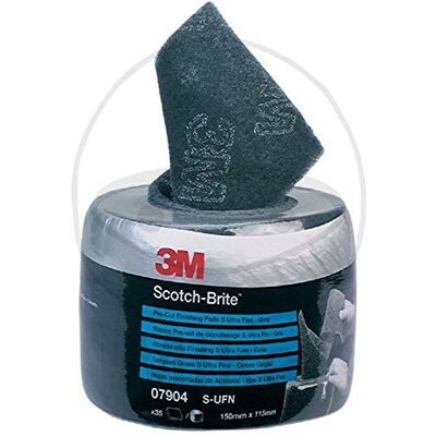 3M Scotch Brite Grau Schleifrolle 115x150mm - Schleifrolle 3M Scotch Brite Grau Schleifrolle 115x150mm - Schleifrolle