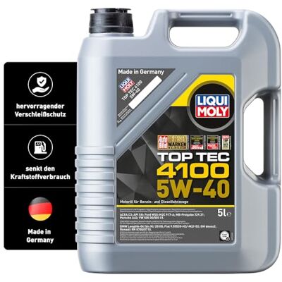 Liqui Moly Top Tec 4100 5W-40 Motoröl - Motoröl Liqui Moly Top Tec 4100 5W-40 Motoröl - Motoröl
