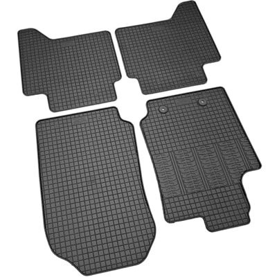 AUTO-STYLE Satz Gummimatten kompatibel mit Ford Ranger 2012- (4-teilig + Montagesystem) AUTO-STYLE Satz Gummimatten kompatibel mit Ford Ranger 2012- (4-teilig + Montagesystem)