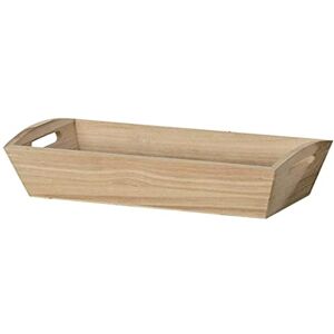 Artemio VIBAR Korb aus Holz, rechteckig, Beige, 28 x 9 x 14 cm Artemio VIBAR Korb aus Holz, rechteckig, Beige, 28 x 9 x 14 cm