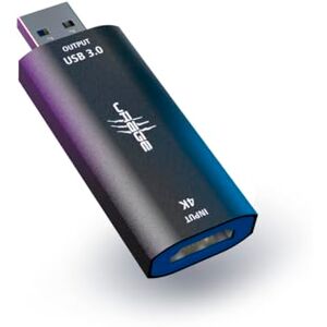 uRage Video Capture Stick Stream Link 4K, verbindet Kameras, Camcorder mit PC für Streaming oder Videoaufnahmen, in Schwarz uRage Video Capture Stick Stream Link 4K, verbindet Kameras, Camcorder mit PC für Streaming oder Videoaufnahmen, in Schwarz