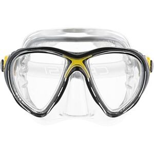 Cressi Big Eyes Evolution Crystal Mask Revolutionäre Erwachsene Tauchmasken High Quality Crystal Silicone, Transparent/Gelb, Einheitsgröße Cressi Big Eyes Evolution Crystal Mask Revolutionäre Erwachsene Tauchmasken High Quality Crystal Silicone, Transparent/Gelb, Einheitsgröße