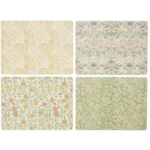 Morris & Co Einfach Gemischtes Set aus 4 großen Platzdeckchen - Platzset Morris & Co Einfach Gemischtes Set aus 4 großen Platzdeckchen - Platzset