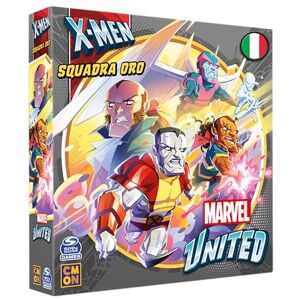Asmodee X-Men United: Goldenes Team Erweiterung des Brettspiels, italienische Ausgabe Asmodee X-Men United: Goldenes Team Erweiterung des Brettspiels, italienische Ausgabe