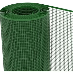 TENAX Schutznetz aus Kunststoff Quadra 10 Grün 1,00x3 m, Vielzwecknetz mit quadratischen Maschen um Balkone, Umzäunungen und Geländer zu schützen TENAX Schutznetz aus Kunststoff Quadra 10 Grün 1,00x3 m, Vielzwecknetz mit quadratischen Maschen um Balkone, Umzäunungen und Geländer zu schützen