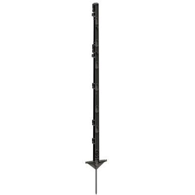 Kerbl Kunststoffpfahl Expert (Farbe anthrazit, mit Doppeltritt, Gesamthöhe 105 cm, 5er Bund, mit Bodennagel, aus verzinktem Metall, Weidezubehör) 443422-RE Kerbl Kunststoffpfahl Expert (Farbe anthrazit, mit Doppeltritt, Gesamthöhe 105 cm, 5er Bund, mit Bodennagel, aus verzinktem Metall, Weidezubehör) 443422-RE