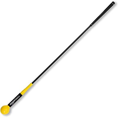 Amazon Golfschwungtrainer, 122 cm, Schwarz/Gelb Amazon Golfschwungtrainer, 122 cm, Schwarz/Gelb