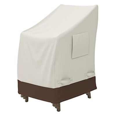 Amazon Abdeckung für aufeinandergestapelte Gartenstühle, Beige, Hellbraun, 1er-Pack Amazon Abdeckung für aufeinandergestapelte Gartenstühle, Beige, Hellbraun, 1er-Pack