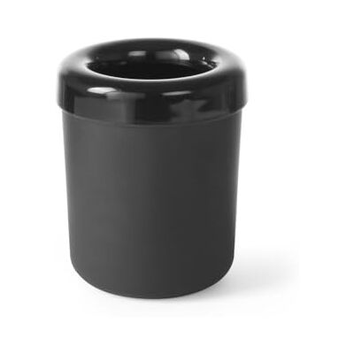 HENDI Tischabfallbehälter, Tischmülleimer, Abfallbehälter, oder Besteckbehälter, Farbe: Schwarz, ø130x(H)160mm, Melamine HENDI Tischabfallbehälter, Tischmülleimer, Abfallbehälter, oder Besteckbehälter, Farbe: Schwarz, ø130x(H)160mm, Melamine
