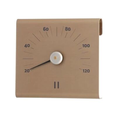 Rento Aluminium sauna thermometer champagne Rento Aluminium sauna thermometer champagne