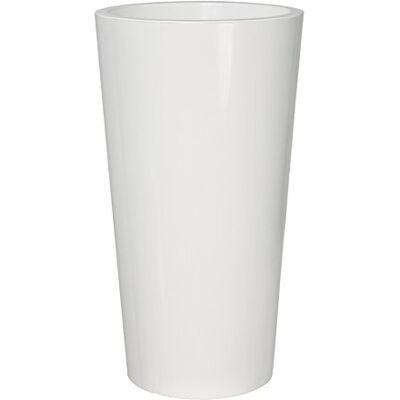 EURO3PLAST Tuit 33cm Weiß Pflanztopf - Witterungsbeständig EURO3PLAST Tuit 33cm Weiß Pflanztopf - Witterungsbeständig