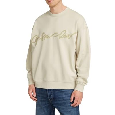 G-STAR Herren Chenille G-Script Loose R Sweat Sweater (1er Pack) G-STAR Herren Chenille G-Script Loose R Sweat Sweater (1er Pack)