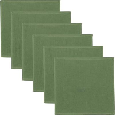Erwin Müller Reinigungstuch, Putztuch, Putzlappen, Spültuch 6er-Pack oliv Größe 25x25 cm 100% Baumwolle, zum Spülen oder Staubwischen, robust und langlebig, mit Frottierseite Erwin Müller Reinigungstuch, Putztuch, Putzlappen, Spültuch 6er-Pack oliv Größe 25x25 cm 100% Baumwolle, zum Spülen oder Staubwischen, robust und langlebig, mit Frottierseite