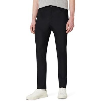 Amazon Herren Slim-Fit-Pendlerhose mit 5 Taschen, Schwarz, 35W / 32L Amazon Herren Slim-Fit-Pendlerhose mit 5 Taschen, Schwarz, 35W / 32L
