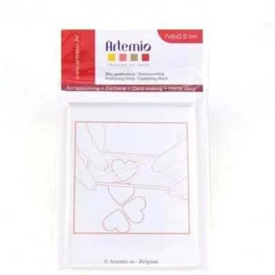 Artemio Positionsblock, 7,9 x 8,9 x 0,6 cm. Artemio Positionsblock, 7,9 x 8,9 x 0,6 cm.