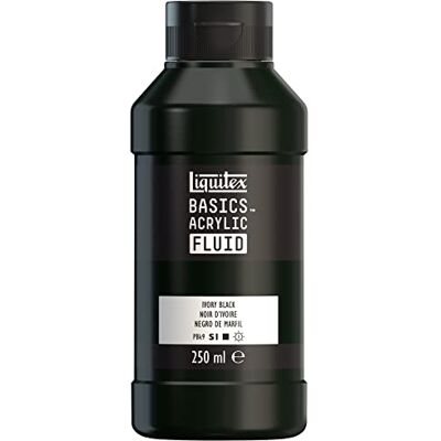 Liquitex Elfenbeinschwarz Hochpigmentierte Acrylfarbe - Acrylfarbe Liquitex Elfenbeinschwarz Hochpigmentierte Acrylfarbe - Acrylfarbe