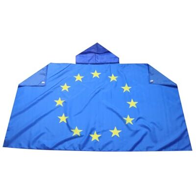AZ FLAG Umhang Europäische Union 150x90 cm Europa Leichtes Polyester Für innen Fanumhang genähte Kanten und leichte Ausführung AZ FLAG Umhang Europäische Union 150x90 cm Europa Leichtes Polyester Für innen Fanumhang genähte Kanten und leichte Ausführung