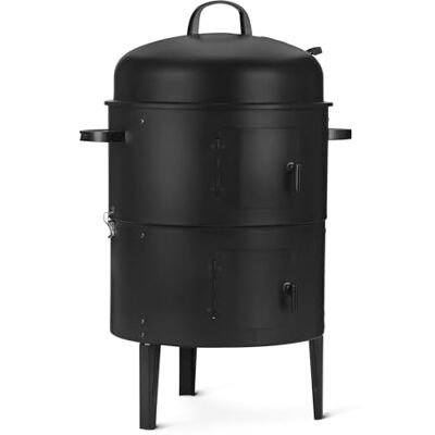 Amazon Outdoor-Smoker, 1 Stück, 40.6 cm, Schwarz Amazon Outdoor-Smoker, 1 Stück, 40.6 cm, Schwarz