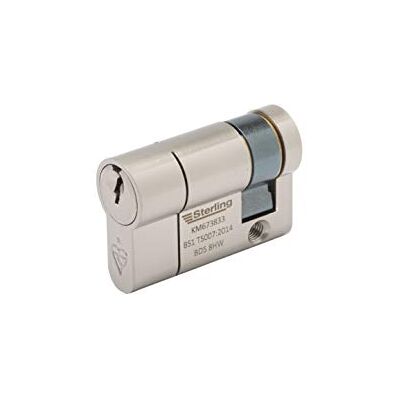 Sterling BS1 ESN1140 - Sicheres Euro Zylinder Schloss - Satin Nickel Sterling BS1 ESN1140 - Sicheres Euro Zylinder Schloss - Satin Nickel