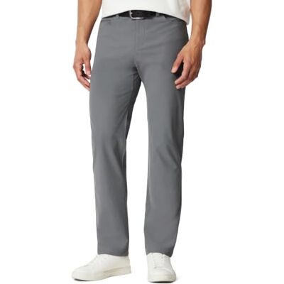 Amazon Herren Classic-Fit-Pendlerhose mit 5 Taschen, Kohlegrau, 33W / 32L Amazon Herren Classic-Fit-Pendlerhose mit 5 Taschen, Kohlegrau, 33W / 32L