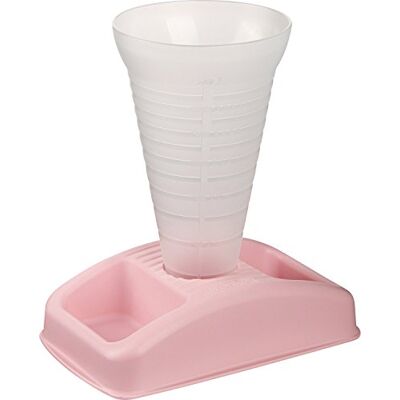 Zenker Dekorbeutelhalter - Pink/Transparent - 20x12x13cm Zenker Dekorbeutelhalter - Pink/Transparent - 20x12x13cm