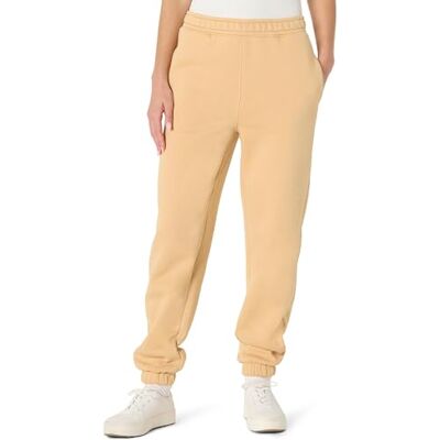 Amazon x Sofia Grainge Damen Hochtaillierte Jogger im Relaxed Fit, Helles Kamelbraun, XXL Amazon x Sofia Grainge Damen Hochtaillierte Jogger im Relaxed Fit, Helles Kamelbraun, XXL
