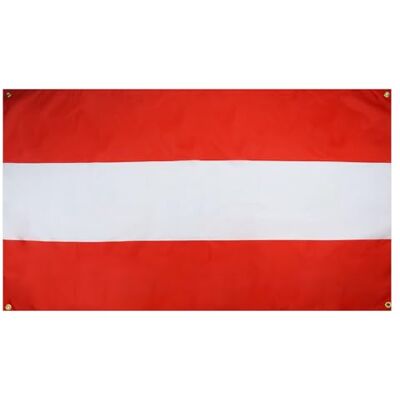 AZ FLAG Flagge Österreich 150x90 cm Leichtes Polyester 4 Ösen Für innen Österreichische dekorative Flagge doppelte Nähte und verstärkte Kanten mit Metallösen AZ FLAG Flagge Österreich 150x90 cm Leichtes Polyester 4 Ösen Für innen Österreichische dekorative Flagge doppelte Nähte und verstärkte Kanten mit Metallösen
