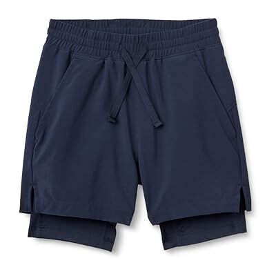 Amazon Jungen Funktions-Trainingsshorts aus Stretchgewebe mit Innenfutter für Sport und Freizeit, Marineblau, 10 Jahre Amazon Jungen Funktions-Trainingsshorts aus Stretchgewebe mit Innenfutter für Sport und Freizeit, Marineblau, 10 Jahre