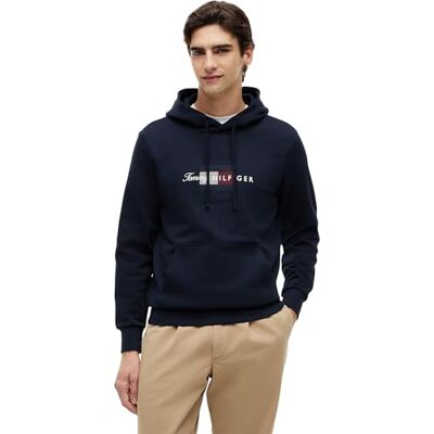 Tommy Hilfiger Herren Script Flag Hoodie Mw0mw43220 Andere Sweatshirts (1er Pack) Tommy Hilfiger Herren Script Flag Hoodie Mw0mw43220 Andere Sweatshirts (1er Pack)