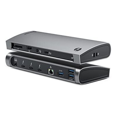 ALOGIC Thunderbolt 4 Blaze 11-in-1-Dockingstation, 3xUSB-C 4.0, 3xUSB-A 3.1 Gen 2, 1xUSB-A 2.0, 96W PD, 4K@60Hz, Audiobuchse, Ethernet, SD-Kartenleser, Windows, Mac & Chromebook kompatibel. ALOGIC Thunderbolt 4 Blaze 11-in-1-Dockingstation, 3xUSB-C 4.0, 3xUSB-A 3.1 Gen 2, 1xUSB-A 2.0, 96W PD, 4K@60Hz, Audiobuchse, Ethernet, SD-Kartenleser, Windows, Mac & Chromebook kompatibel.