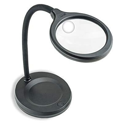CARSON LM-30EU DeskBrite 300 COB LED 2x Standlupe, Asphärische Hauptlinse, 5x Spotlinse, USB-C Adapter CARSON LM-30EU DeskBrite 300 COB LED 2x Standlupe, Asphärische Hauptlinse, 5x Spotlinse, USB-C Adapter