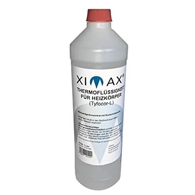 XIMAX Heizkörper Zubehör Thermoflüssigkeit für elektrischen Betrieb, 0700140 XIMAX Heizkörper Zubehör Thermoflüssigkeit für elektrischen Betrieb, 0700140