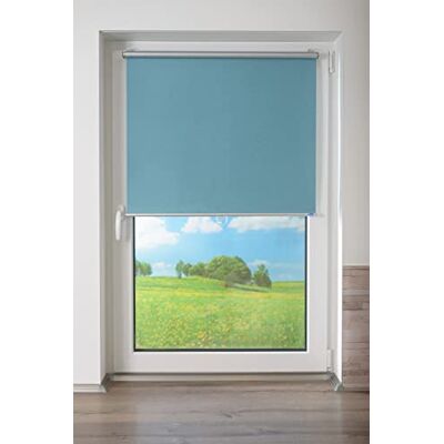 K-HOME Anna Grün Verdunkelungsrollo - Ohne Bohren, 150cm K-HOME Anna Grün Verdunkelungsrollo - Ohne Bohren, 150cm