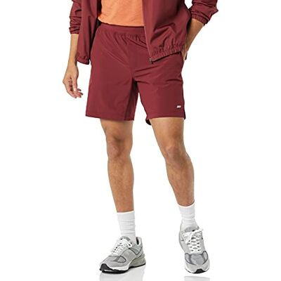 Amazon Herren Trainingsshorts elastisches Gewebe 18 cm Auslauffarben, Burgunderrot, XL Amazon Herren Trainingsshorts elastisches Gewebe 18 cm Auslauffarben, Burgunderrot, XL