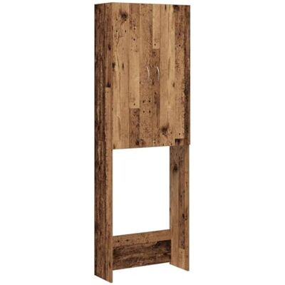 vidaXL Waschmaschinenschrank Altholz-Optik 64x25,5x190 cm vidaXL Waschmaschinenschrank Altholz-Optik 64x25,5x190 cm